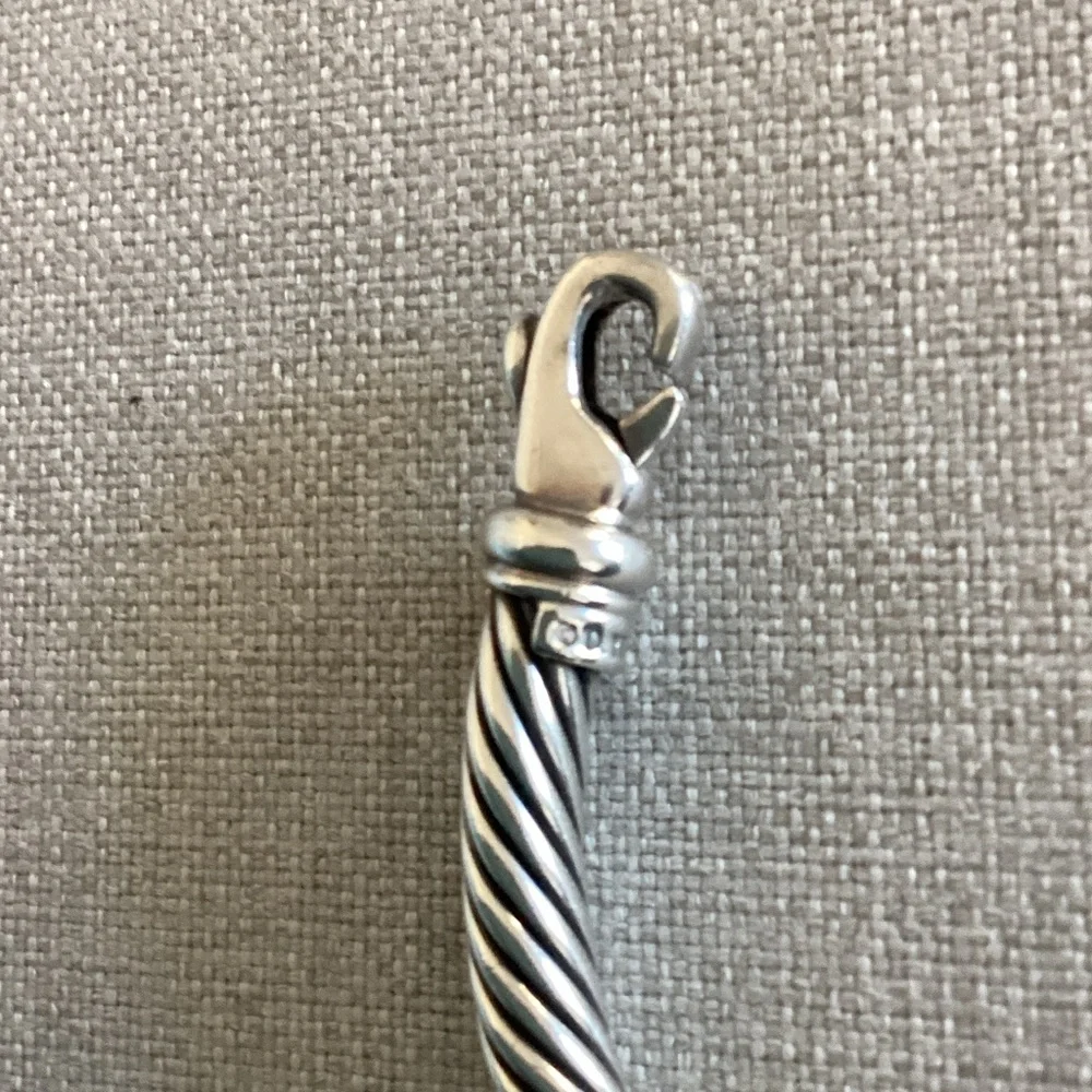 David Yurman Silver and Gold Bracelet - Picture 4 of 6